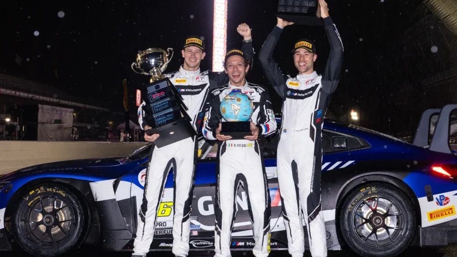 Valentino Rossi ravi après son triomphe record à Indianapolis