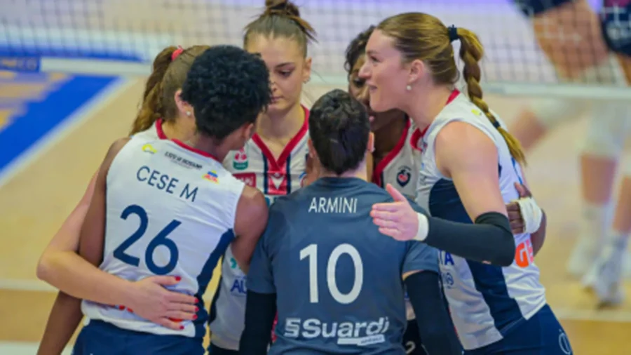 Bergame fait peur à Conegliano pour un set