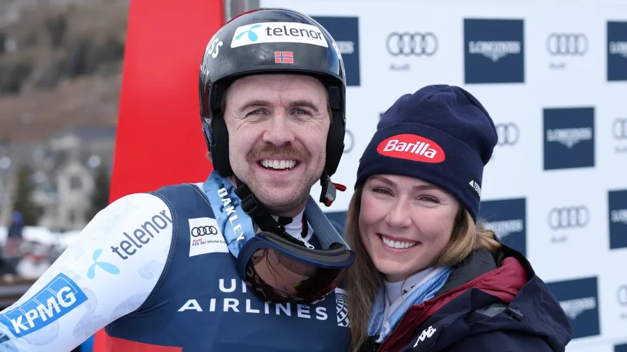 Mikaela Shiffrin, des larmes de joie au retour d’Aleksander Aamodt Kilde