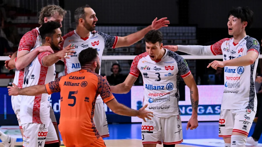 Allianz Milano-Itas Trentino, les champions italiens arrivent au Forum d’Assago