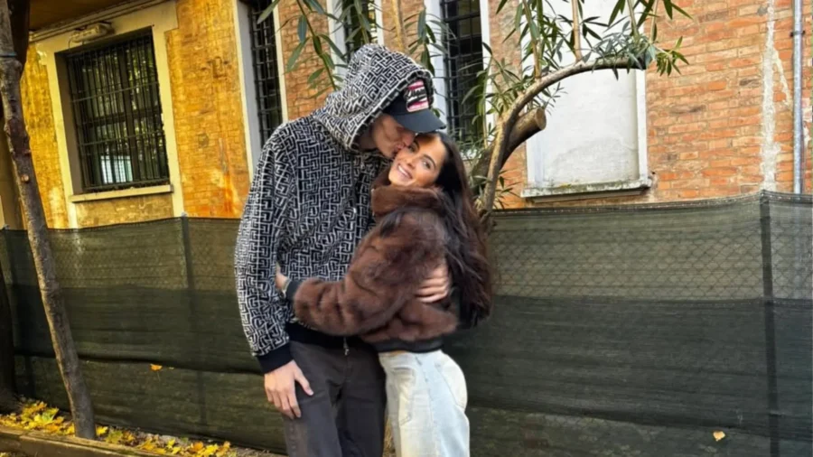 Achille Polonara, message de vœux émouvant de son épouse Erika Bufano