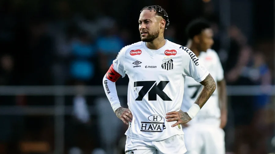 Santos en difficulté : Neymar blessé, risque de relégation réel