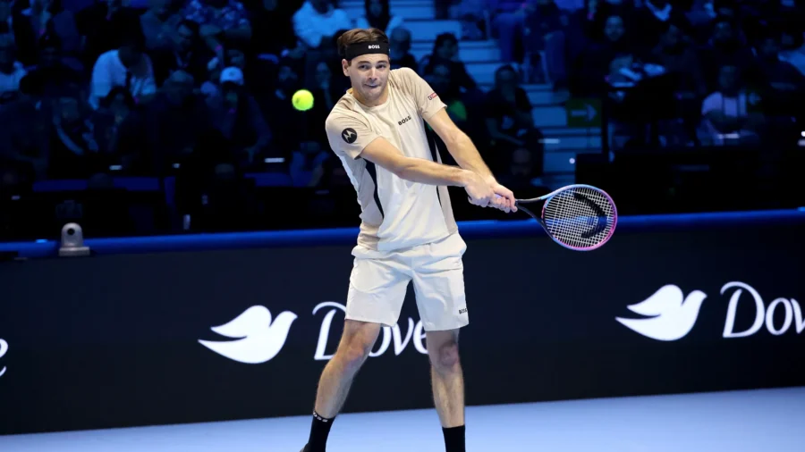 Taylor Fritz essaie de voir le verre à moitié plein