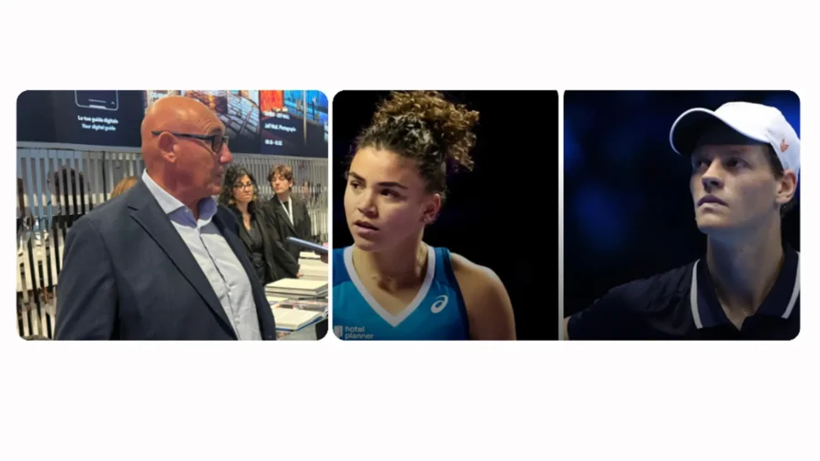 Ray Giubilo, Jannik Sinner, Jasmine Paolini et la photo de l’année