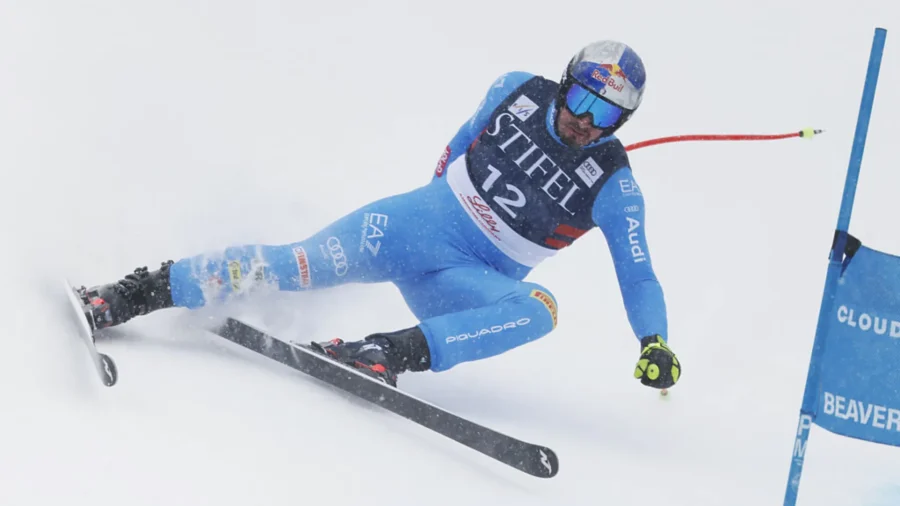 Dominik Paris frôle le podium sous une tempête de neige à Beaver Creek