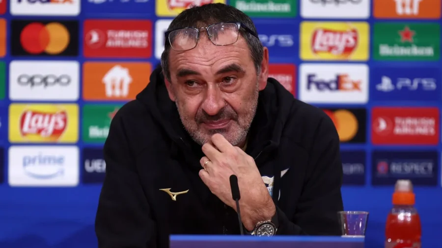 Marché de la Lazio, la double attaque de Maurizio Sarri contre Claudio Lotito